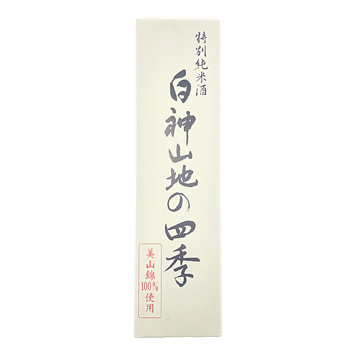 (秋田県)八重寿 特別純米酒 白神山地の四季 720ml【別送品】