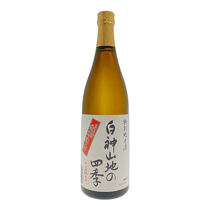 (秋田県)八重寿 特別純米酒 白神山地の四季 720ml【別送品】