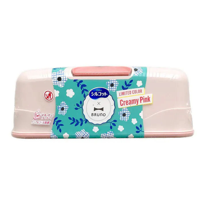 シルコット ノンアルコール除菌 ノンアルコールタイプ BRUNOデザイン クリーミーピンク 本体