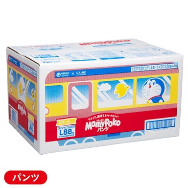 【ケース販売】ユニ・チャーム マミーポコパンツ ドラえもん Lサイズ(9～15kg) 44枚×2袋【別送品】