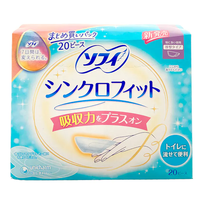 ソフィ シンクロフィット 特に多い昼用 20枚入
