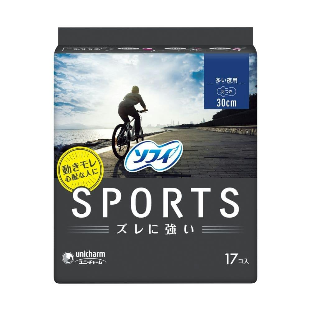 ユニ・チャーム株式会社 ソフィ SPORTS260 羽なし 24枚 - 生理用ナプキン