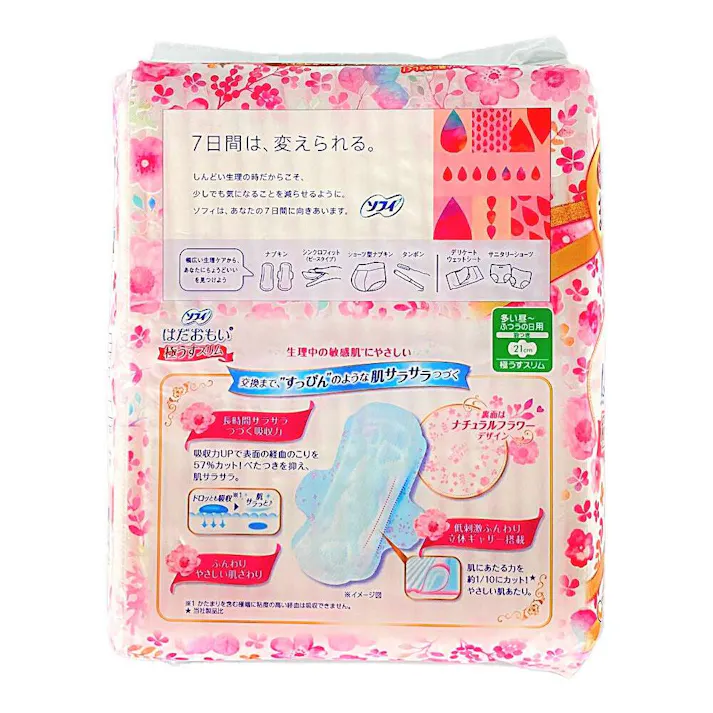 ソフィ はだおもい 極うすスリム 多い昼~ふつうの日用 羽つき 38枚