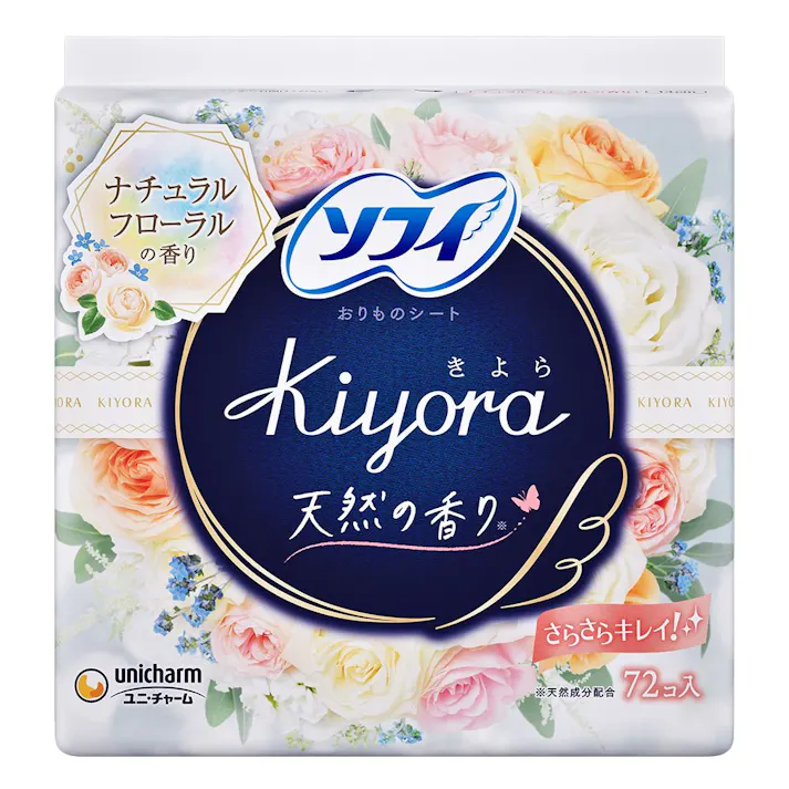 ソフィ Kiyora フレグランス ホワイトフローラルの香り 72枚