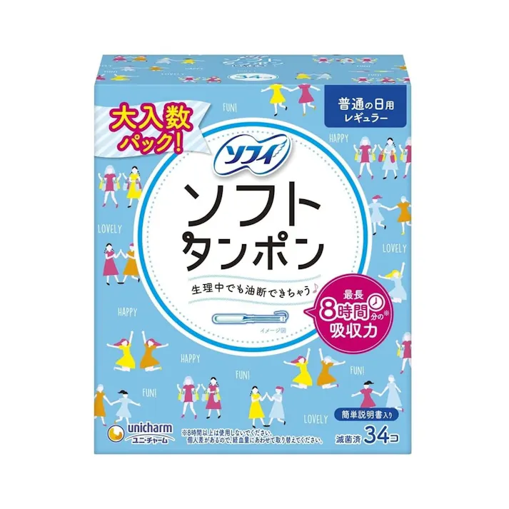ソフィ ソフトタンポン レギュラー 34個