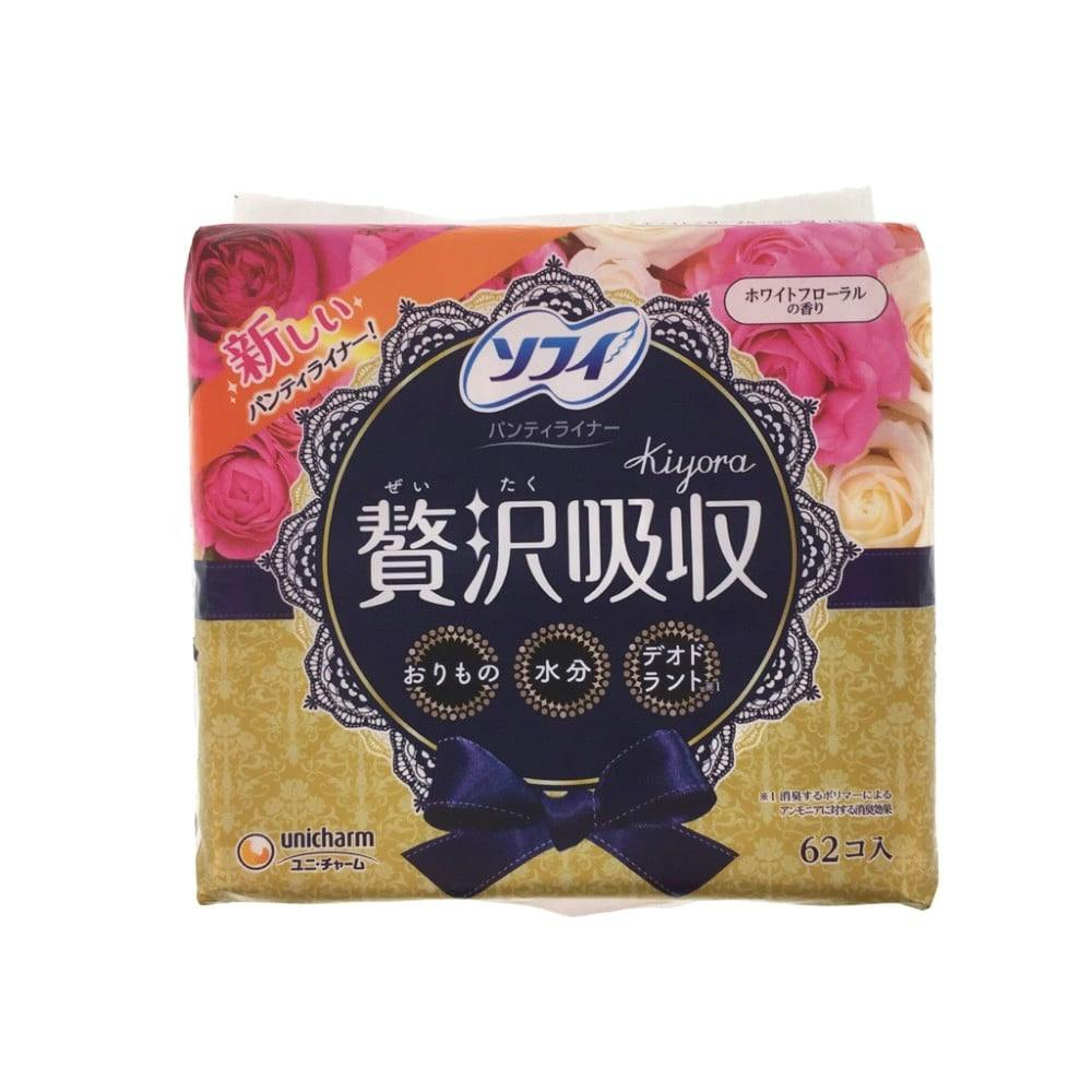 最も完璧な ユニ・チャーム ソフィ Kiyora 贅沢吸収 ホワイトフローラルの 日用品