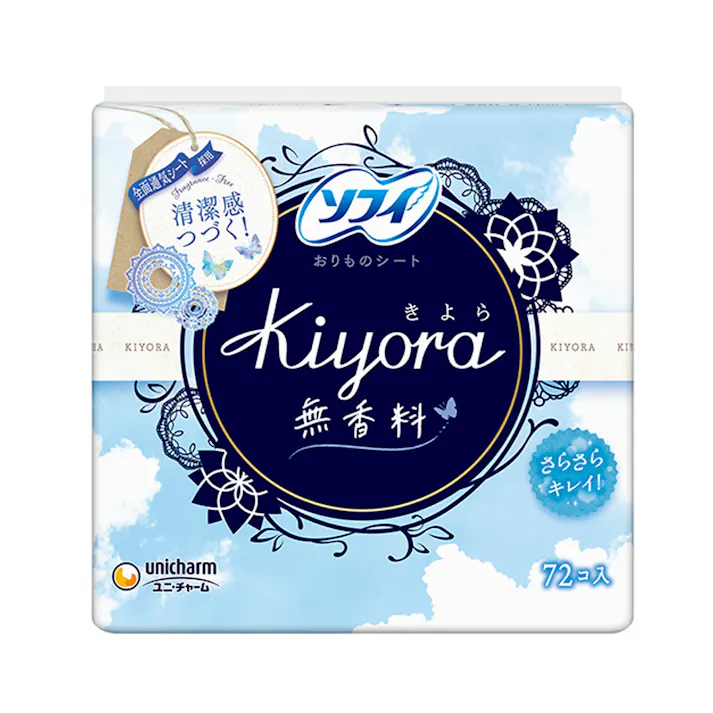 ソフィ Kiyora 無香料 72枚