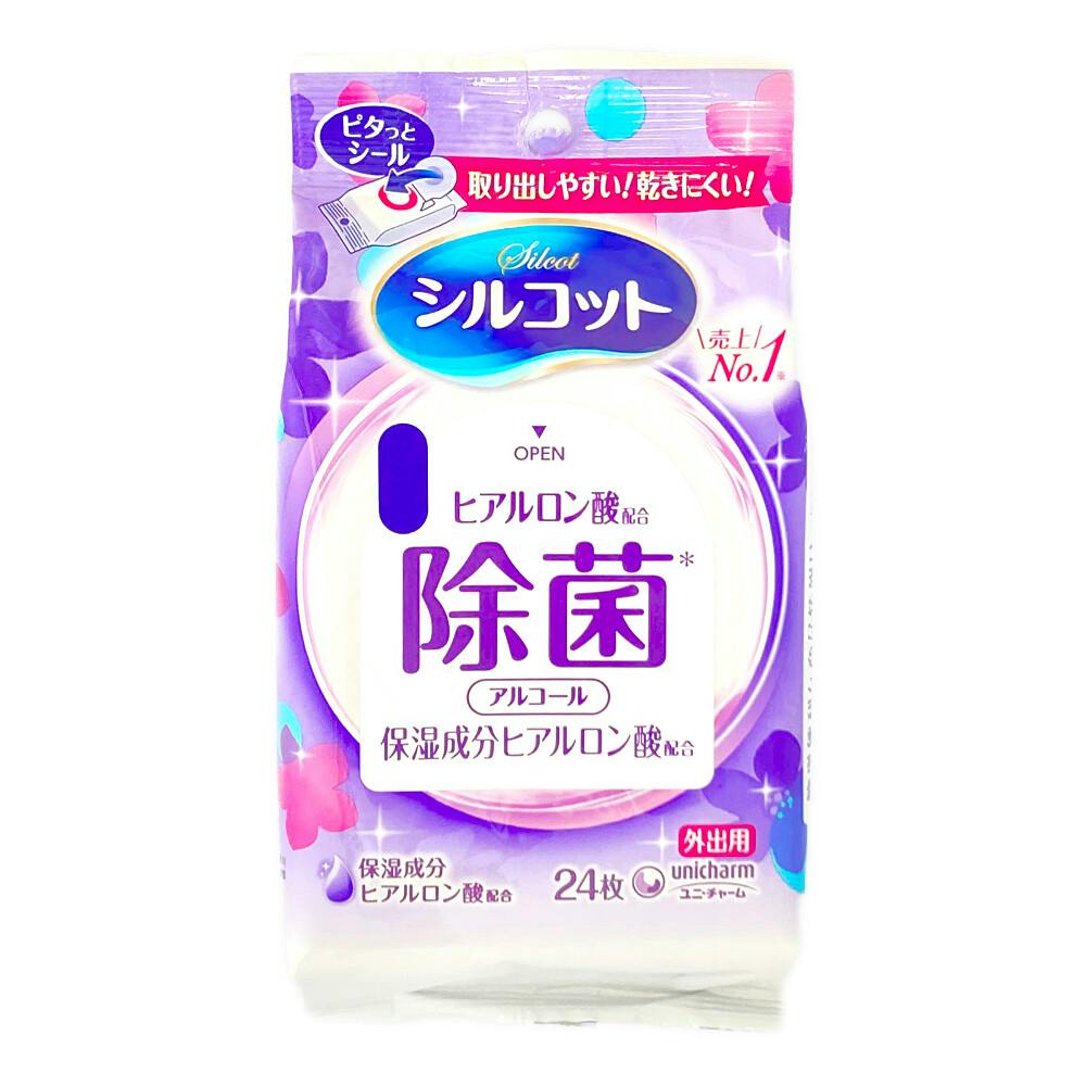 ユニ・チャーム シルコット アルコールタイプ除菌ウェットティッシュ 外出用 24枚 ウェットティッシュ ユニ・チャーム シルコット アルコールタイプ除菌ウェットティッシュ 外出用 24枚 ウェットティッシュ