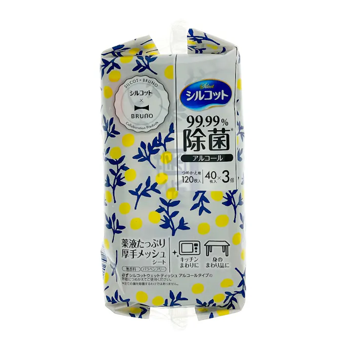 シルコット 99.99パーセント除菌 アルコールタイプ BRUNOデザイン 詰替