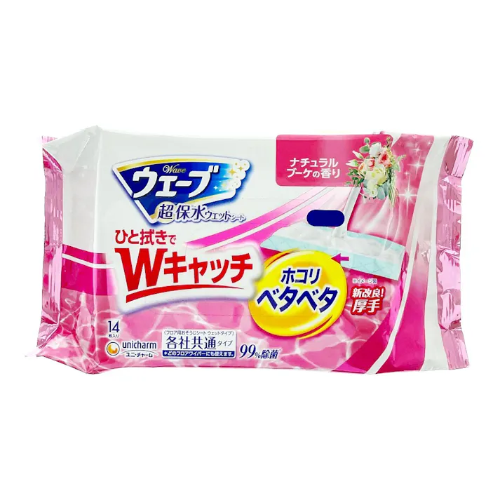 ウェーブ フロア用ウェットシート 微香 14枚