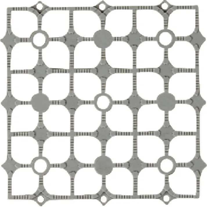 【CAINZ-DASH】山崎産業 ジョイントスノコ ハイテックマット グレー F-34-HK-GR【別送品】