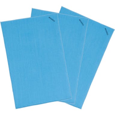 【CAINZ-DASH】山崎産業 クロス雑巾　マイクロファイバークロス（３枚入）　青 DU578-000X-MB-BL【別送品】