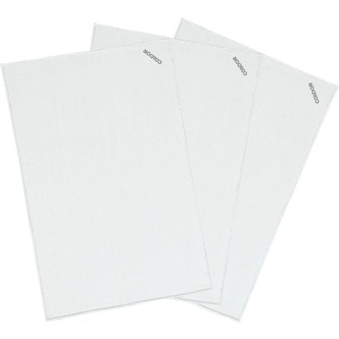 【CAINZ-DASH】クロス雑巾　マイクロファイバークロス（３枚入）　白【別送品】