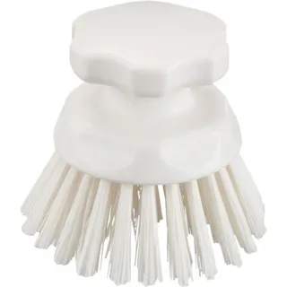 【CAINZ-DASH】山崎産業 HGハンドブラシ丸型 白 CL614-000X-MB-W【別送品】