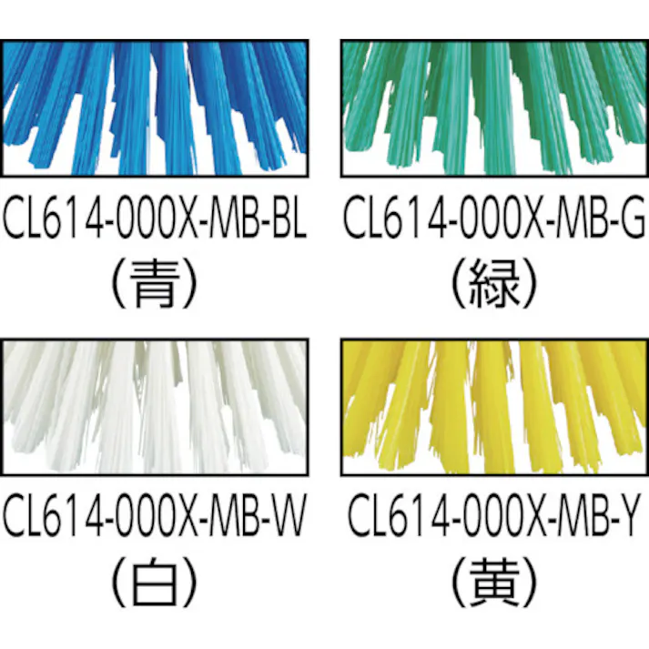 【CAINZ-DASH】山崎産業 HGハンドブラシ丸型 赤 CL614-000X-MB-R【別送品】