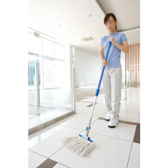 【CAINZ-DASH】山崎産業 ヘッド交換シリーズTOUCH ONE プロテック フリーハンドルタッチワン アルミS 青 MO657-00SU-MB-BL【別送品】