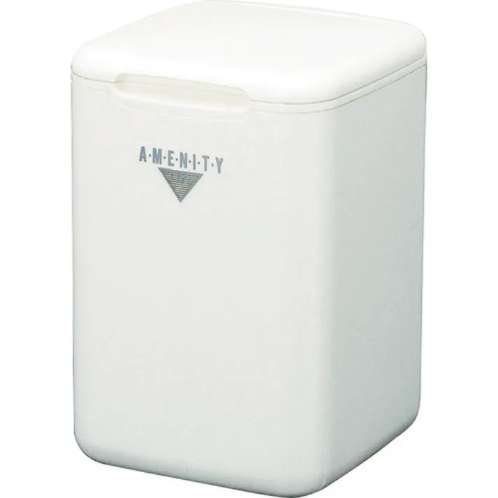 【CAINZ-DASH】山崎産業 トイレ用汚物入れ L・トイレコーナー AL角型 TE-11L-PC【別送品】