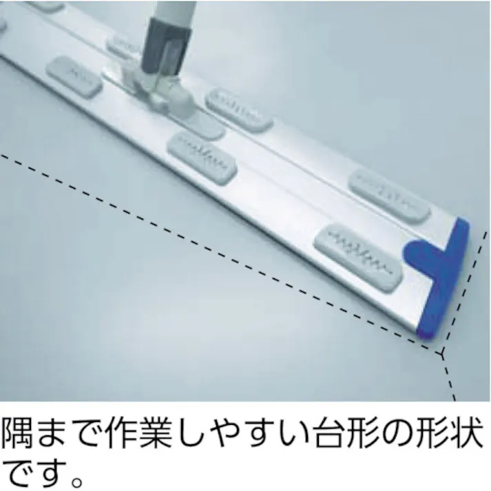 【CAINZ-DASH】山崎産業 プロテック ダスターモップネオス60 赤 DU664-060U-MB-R【別送品】