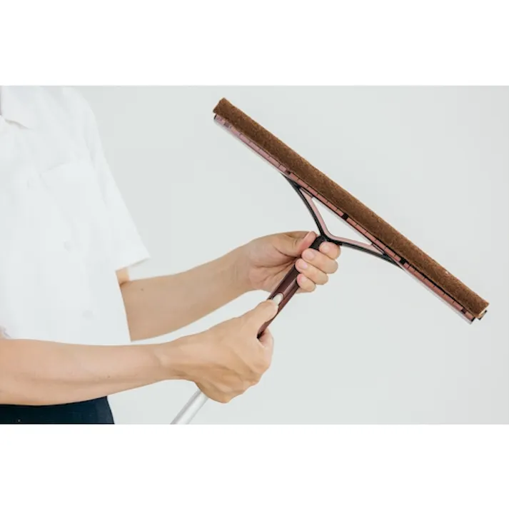 【CAINZ-DASH】山崎産業 窓用ワイパー グラスワイパーN38EX2段 GL708-038N-MB【別送品】