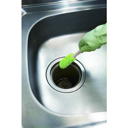 カイジ（美品） CAINZ-DASH】山崎産業 トイレ用ブラシ すきまフィットブラシ 長柄