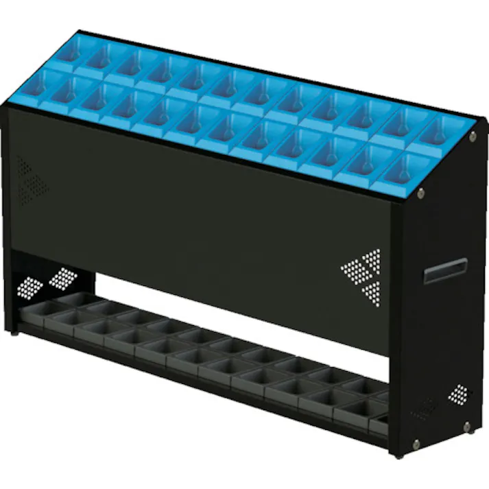 【CAINZ-DASH】山崎産業 傘立て アンブラーオクトP P-24 青 YA-97L-ID-BL【別送品】