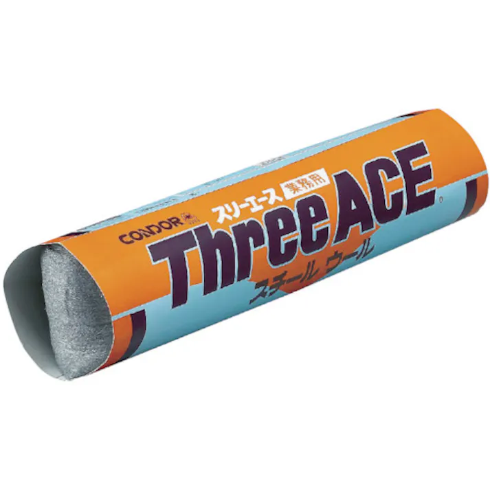 【CAINZ-DASH】山崎産業 金属たわし スリーエース ロングタイプ No.0 C63-001X-MB【別送品】