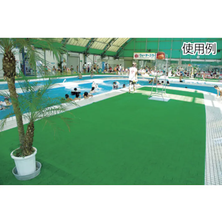 【CAINZ-DASH】山崎産業 ジョイント型人工芝 エバック若草ユニットE 本駒 F-53-1-HK【別送品】