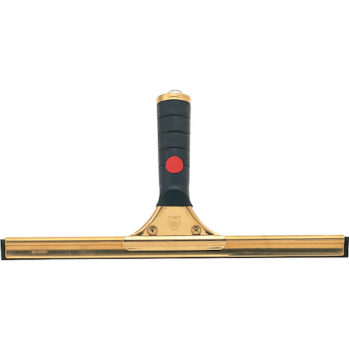 【CAINZ-DASH】山崎産業 プロテック 窓用水切り グラススクイジー 300 真鍮・グリップ付 C75-1-030X-MB【別送品】