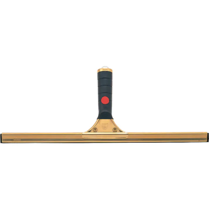 【CAINZ-DASH】山崎産業 プロテック 窓用水切り グラススクイジー 400 真鍮・グリップ付 C75-1-040X-MB【別送品】