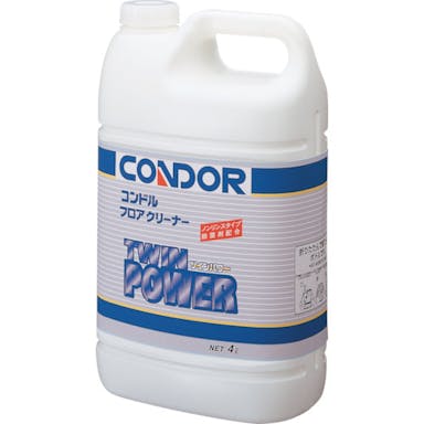 【CAINZ-DASH】山崎産業 床用洗剤　フロアクリーナー「ツインパワー」　４Ｌ C301-04LX-MB【別送品】