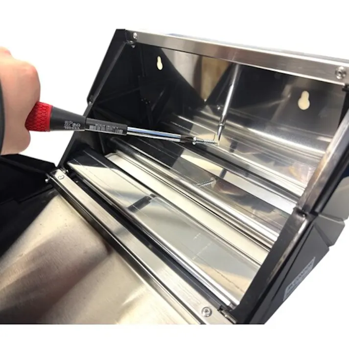 【CAINZ-DASH】山崎産業 タオルペーパーケース300 幅261×奥行134×高さ134mm YE-02L-SA【別送品】