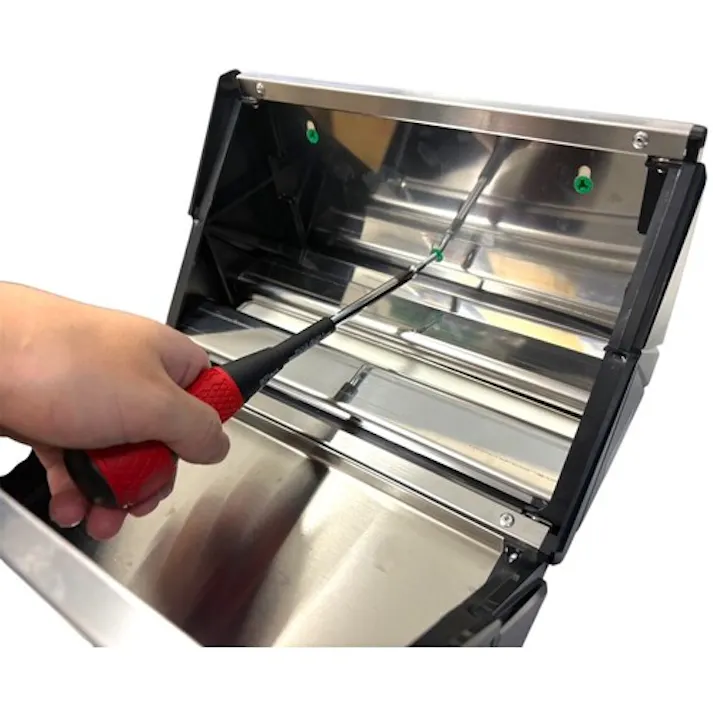 【CAINZ-DASH】山崎産業 タオルペーパーケース300 幅261×奥行134×高さ134mm YE-02L-SA【別送品】