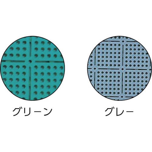 CAINZ-DASH】山崎産業 ジョイントスノコ ロイヤルソフト 本駒 緑 F-138