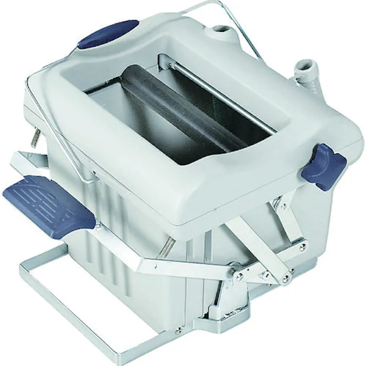 【CAINZ-DASH】山崎産業 モップ絞り器 スクイザージョイステップ 幅375×奥行460×高さ355mm SQ437-000X-MB【別送品】