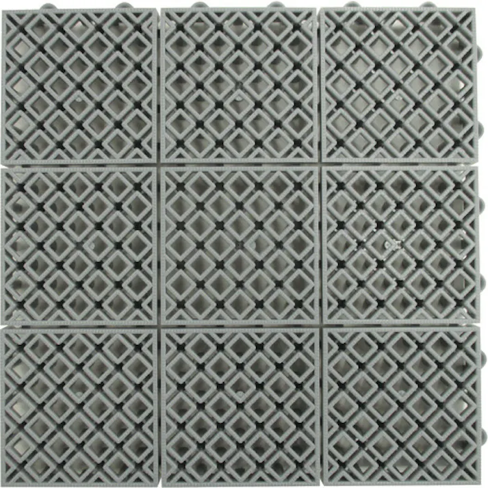 【CAINZ-DASH】山崎産業 ジョイントスノコ ニューマフロス 本駒 グレー 幅300×長さ300×厚さ25mm F-159-HK-GR【別送品】