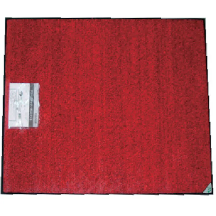 【CAINZ-DASH】山崎産業 玄関マット ECOマット吸水 #15 レッド 900mm×1500mm F-166-15-R【別送品】
