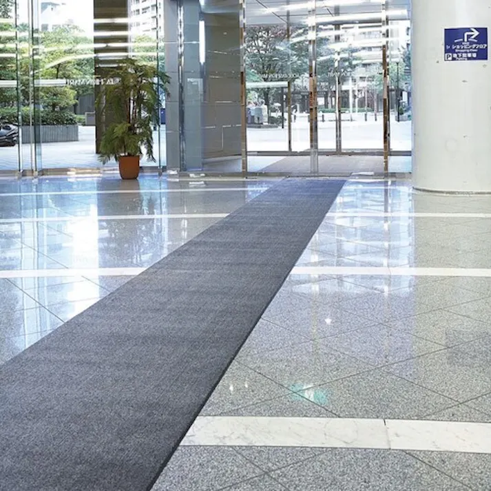 【CAINZ-DASH】山崎産業 玄関マット ニュー吸水マット #6 グレー 600mm×900mm F-176-6-GR【別送品】