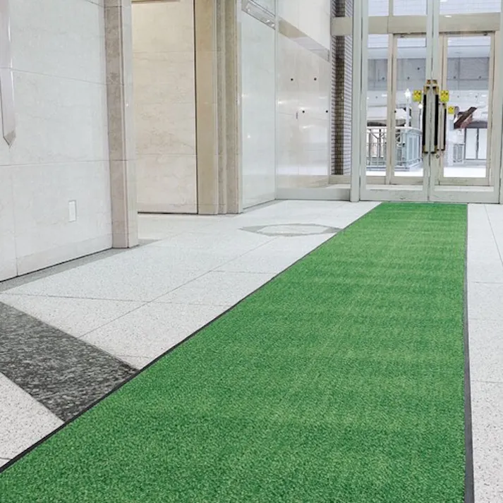 【CAINZ-DASH】山崎産業 屋内用ホコリ落し用マット ロンステップマット#3 450mm×750mm R8GN F-1-3-R8G【別送品】