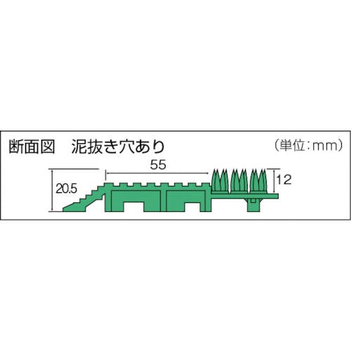 CAINZ-DASH】山崎産業 エバック 屋外用マット ハイローリングマット