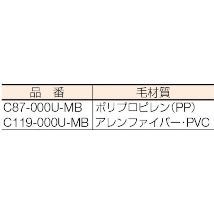 【CAINZ-DASH】山崎産業 庭ほうき　ブルロンＴ－２　１本柄タイプ C119-000U-MB【別送品】