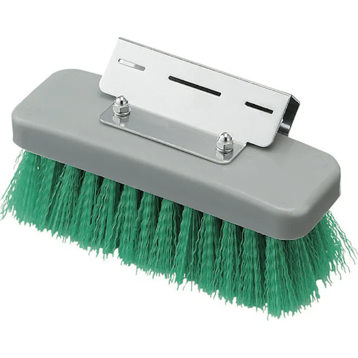 【CAINZ-DASH】山崎産業 HGワンタッチブラシ 緑 CL520-000X-MB-G【別送品】