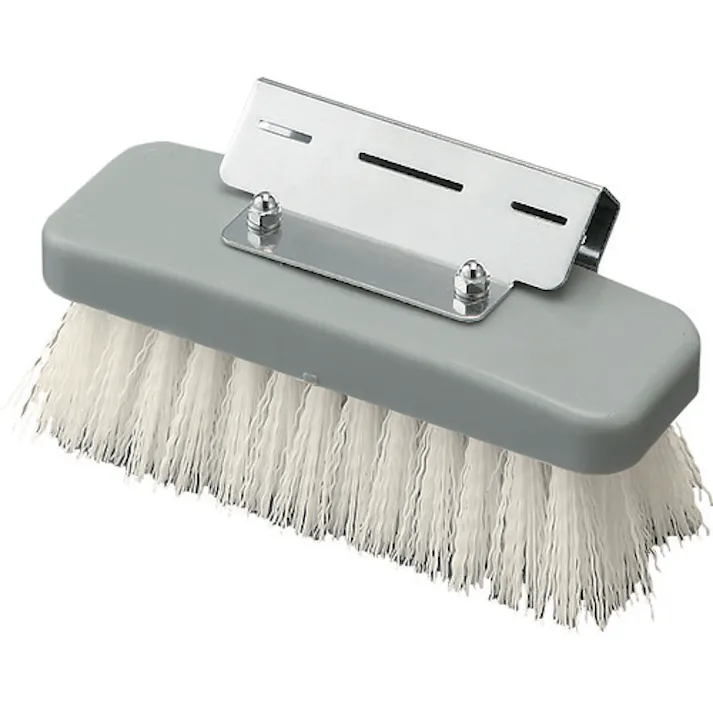 【CAINZ-DASH】山崎産業 HGワンタッチブラシ 白 CL520-000X-MB-W【別送品】