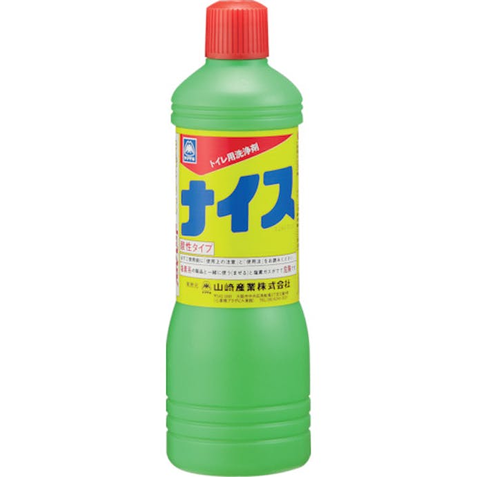【CAINZ-DASH】山崎産業 ヤマザキ　トイレ用洗剤　ナイス　５００ｍｌ C64-005X-MB【別送品】
