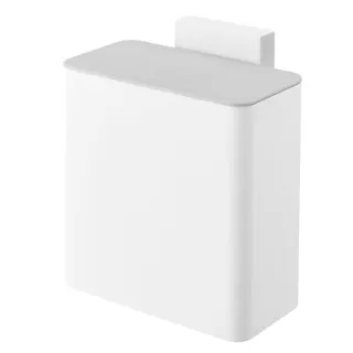 プレート マグネット&シンク扉ゴミ箱 ホワイト