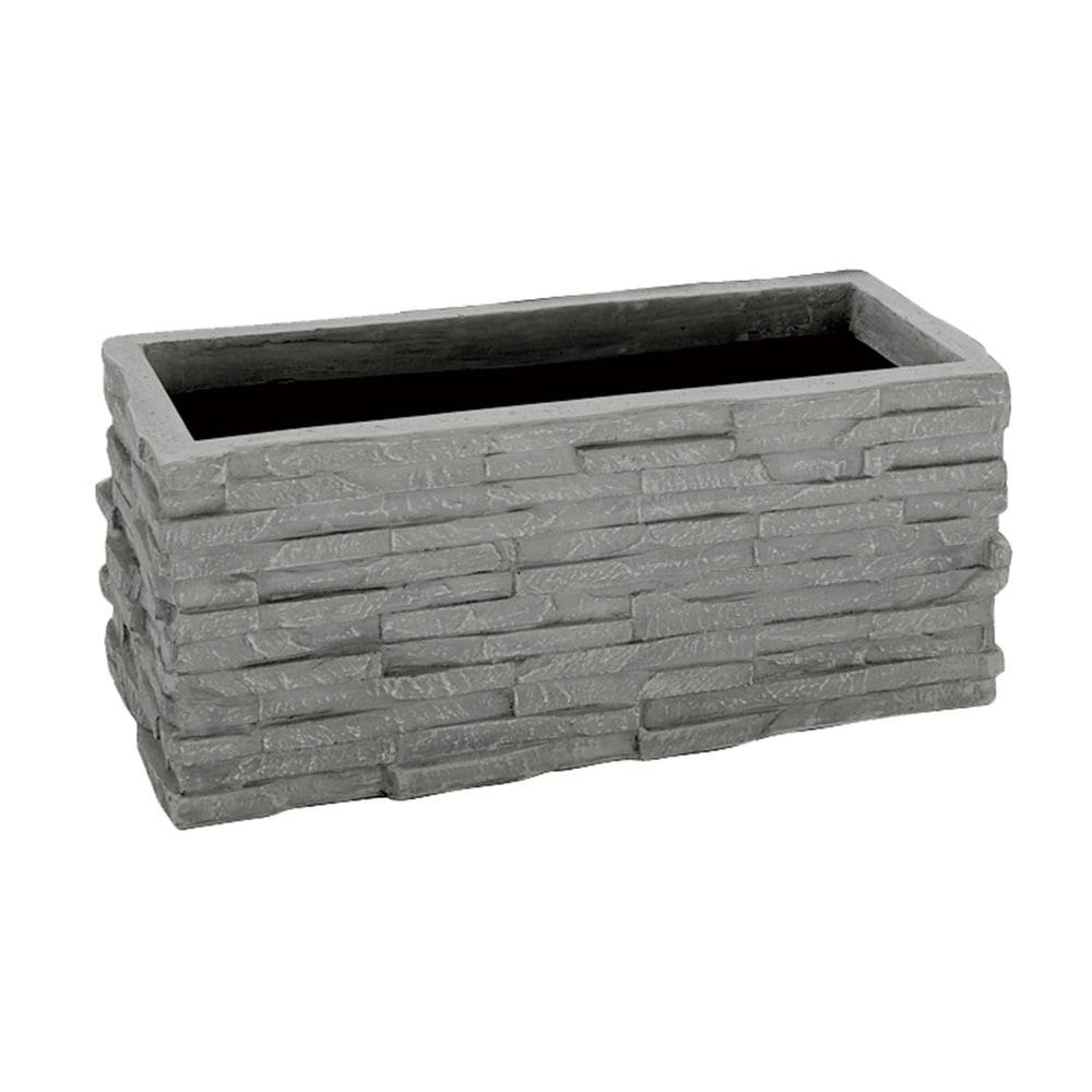 コバ積プランター 70型 グレー【別送品】 | 鉢・プランター・花台