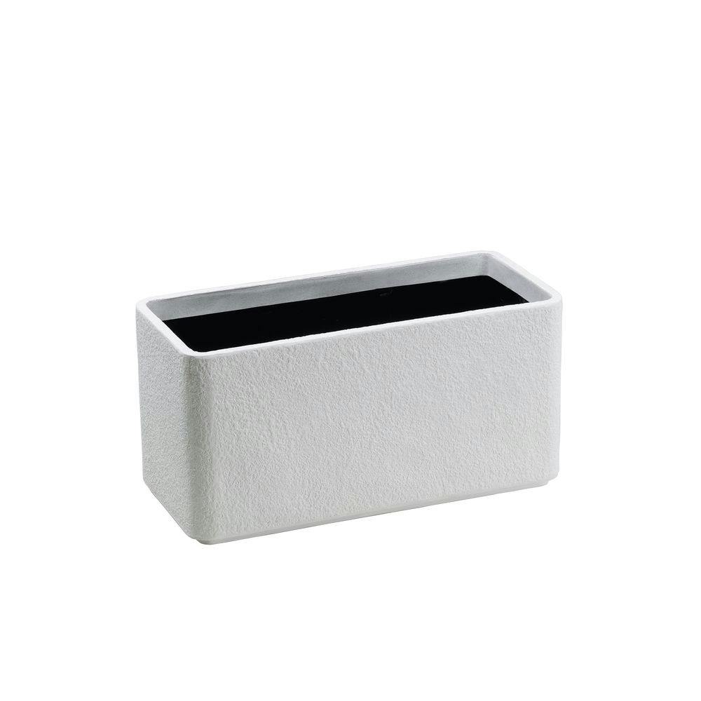 ホワイトプランター角丸80型 ホワイト【別送品】 | 鉢・プランター