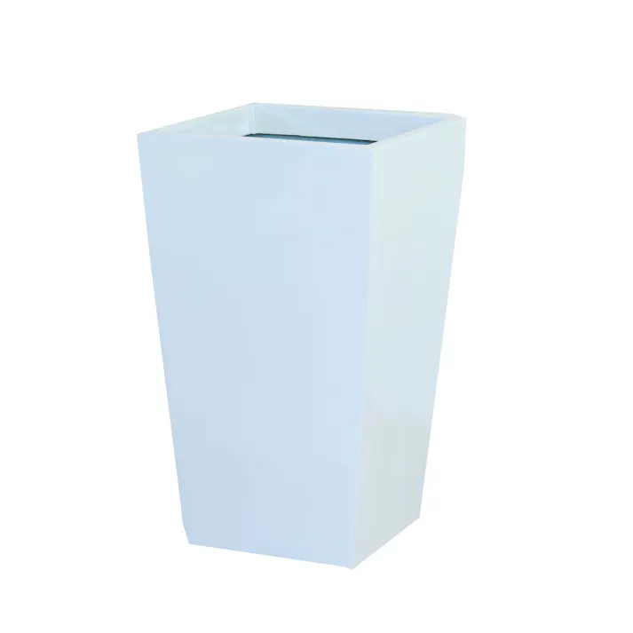 スクエアポットL35 ホワイト【別送品】