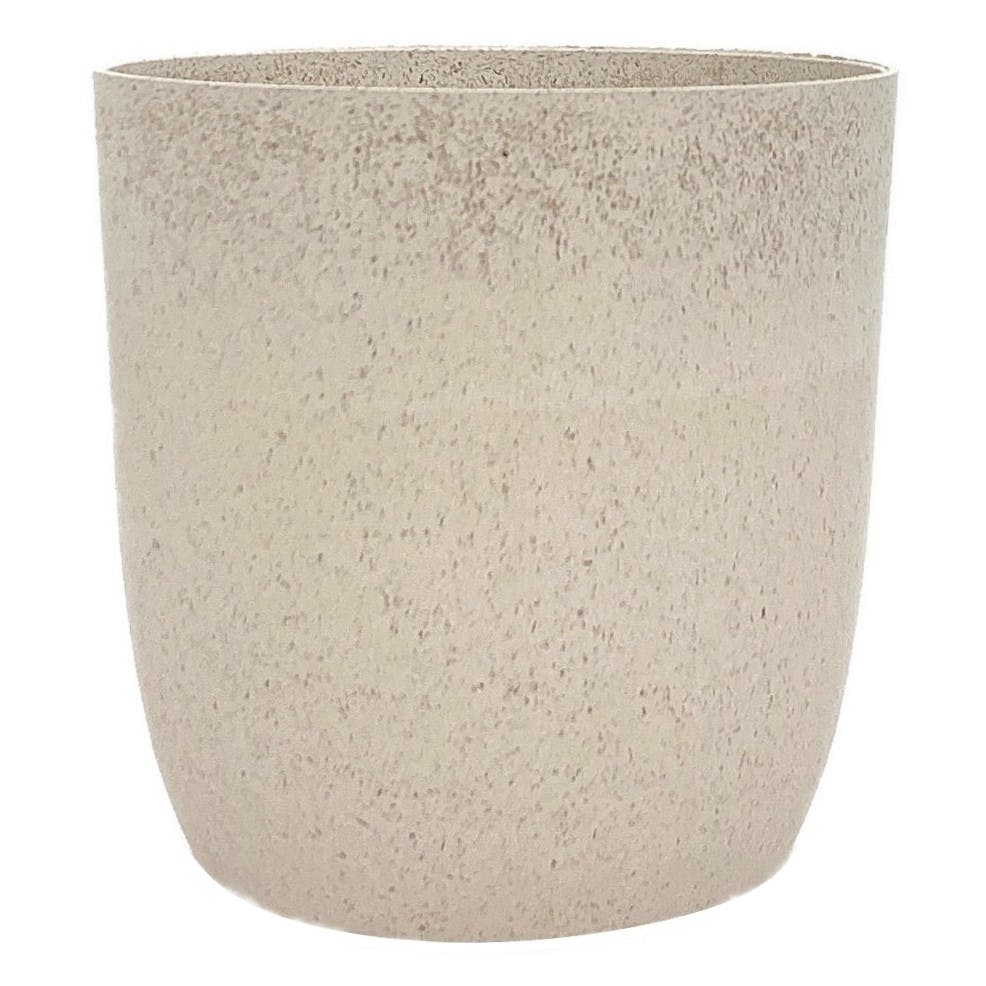 大和プラスチック PON de eco ポット 3号 ホワイト | 鉢・プランター