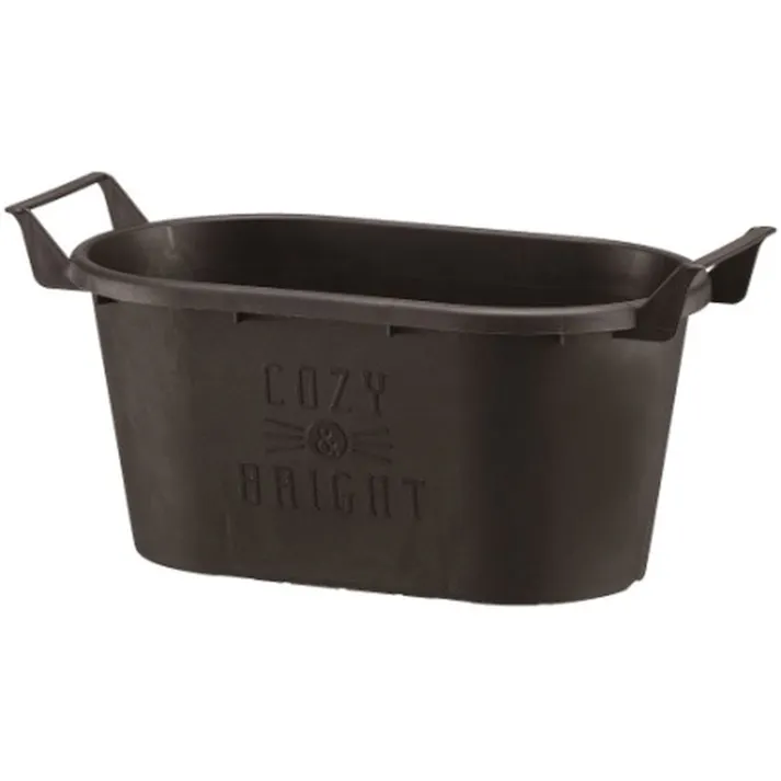 グロウコンテナオーバル 33型 ブラック