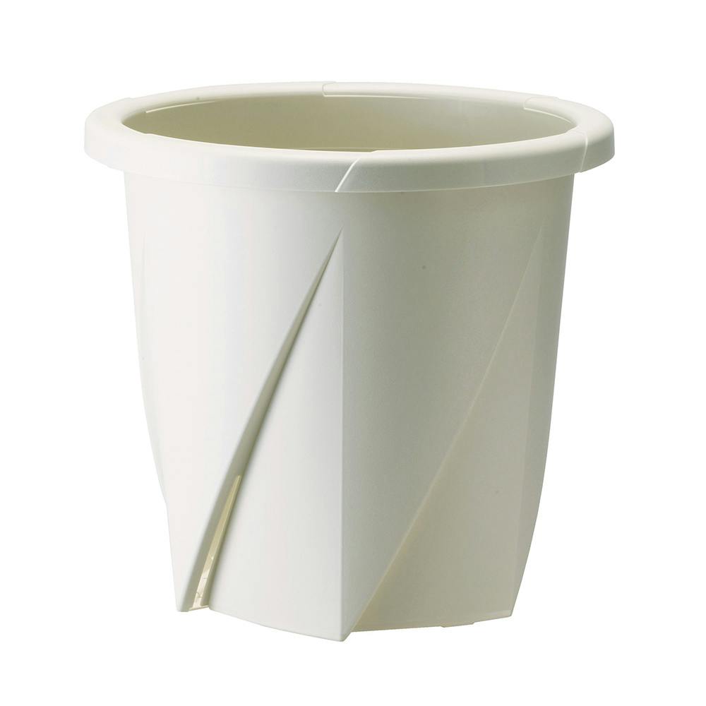 根張りポット ホワイト 18型